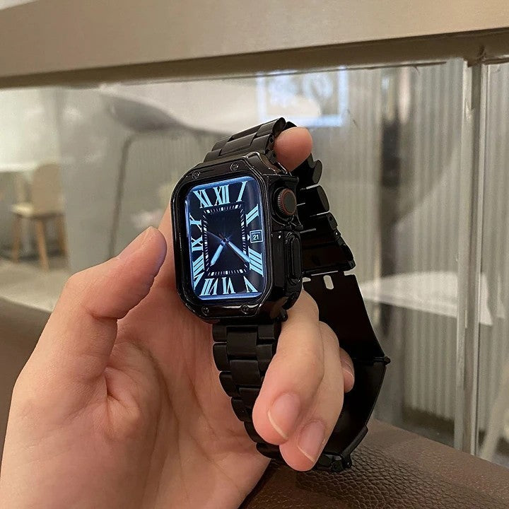 Apple watch band stainless steel strap