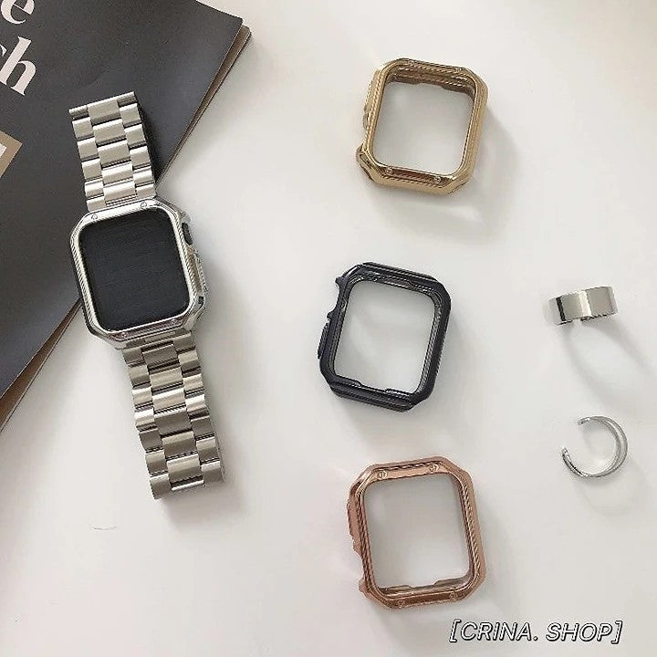 Apple watch band  stainless steel strap