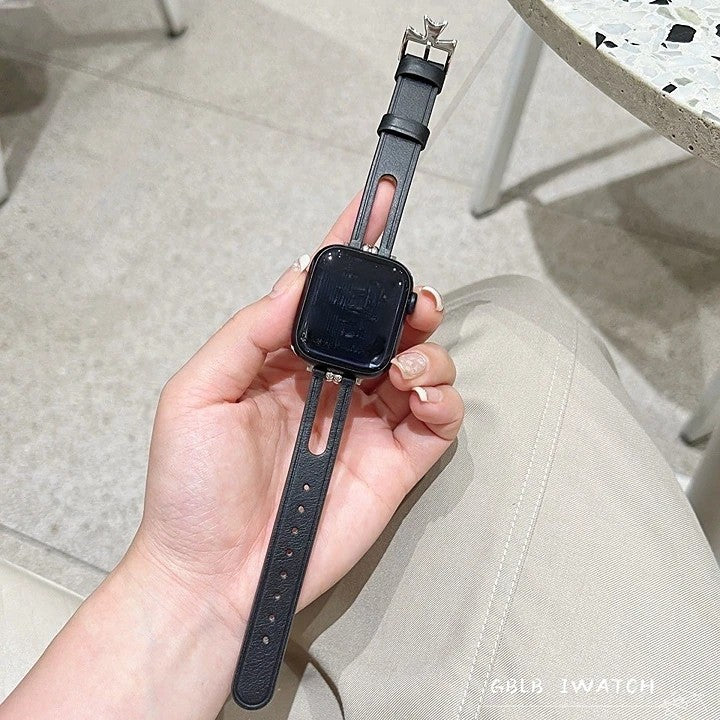 Apple watch band genuine leather strap