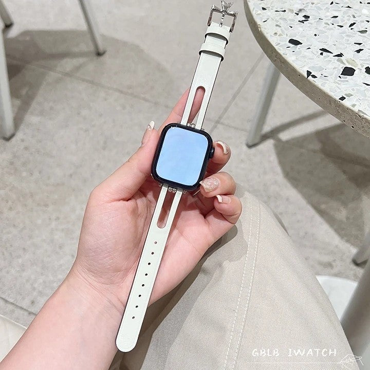 Apple watch band genuine leather strap