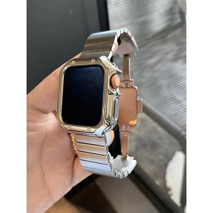 Apple  watch band  stainless steel chain