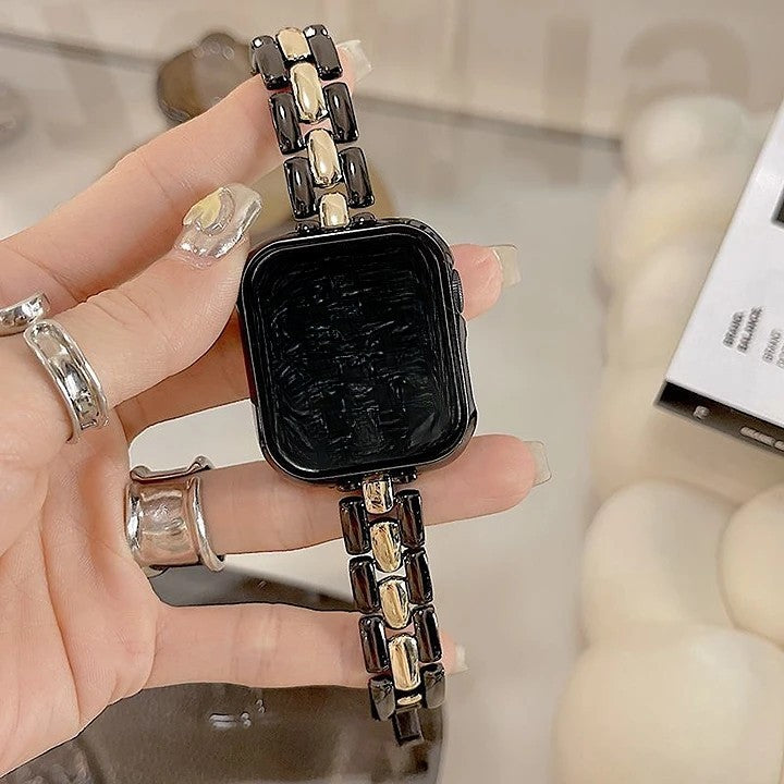 Apple Watch band metal female fashion strap