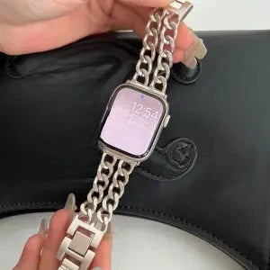 Apple watch band Starlight Double chain strap