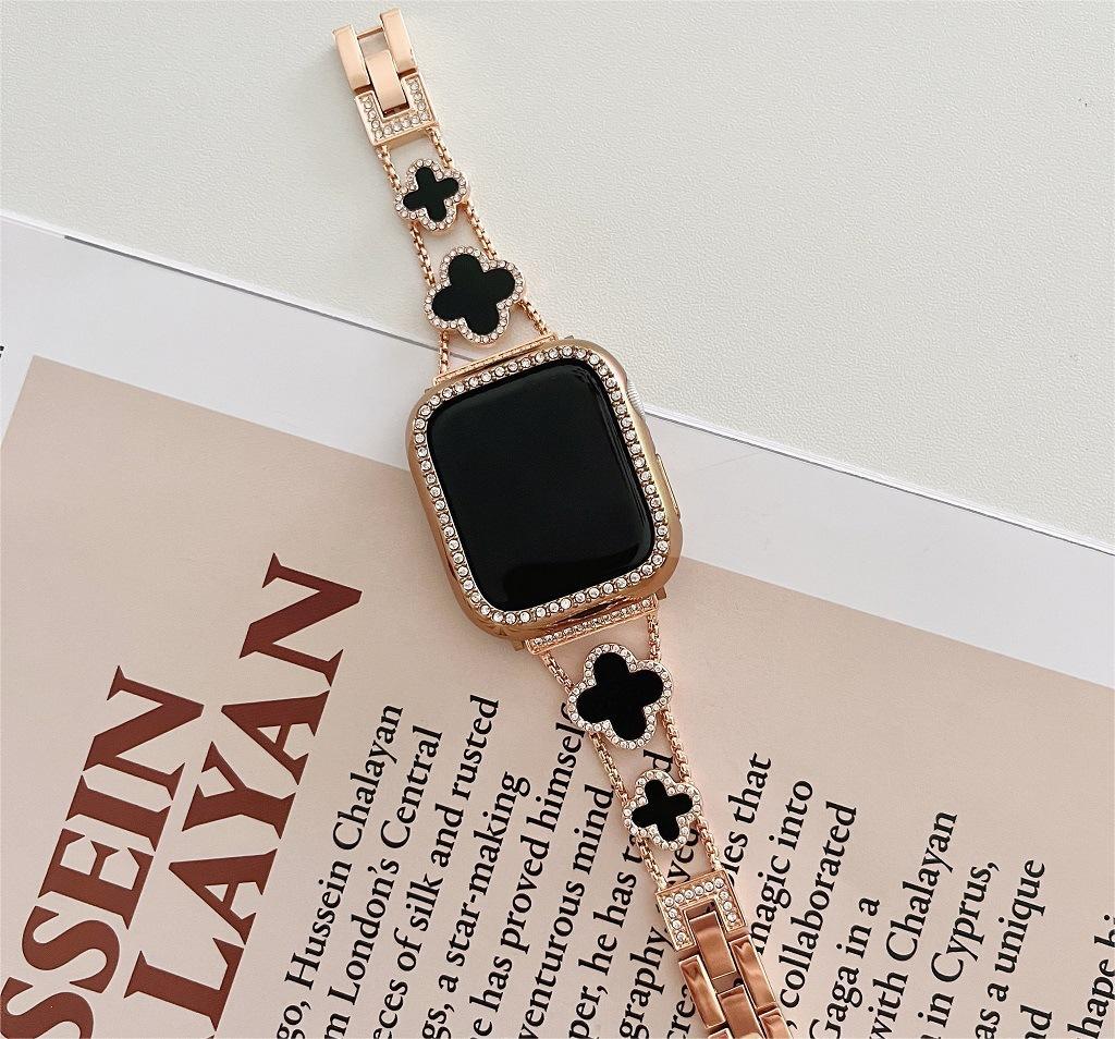 Apple Watch Band classic style four-leaf clover watch strap