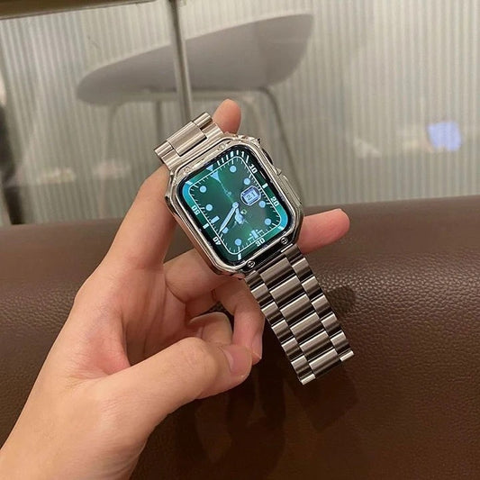 Apple watch band stainless steel strap