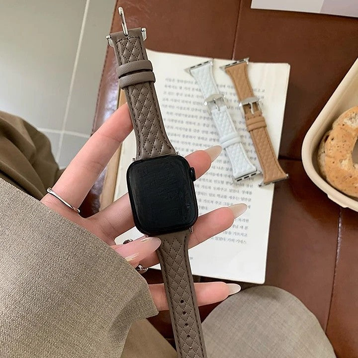 Apple watch band genuine leather strap