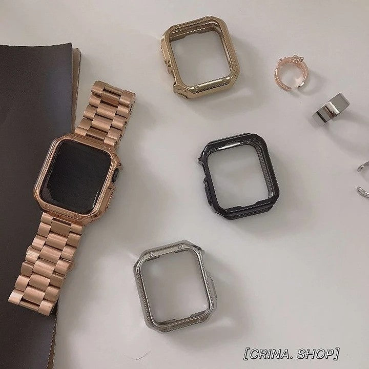 Apple watch band  stainless steel strap