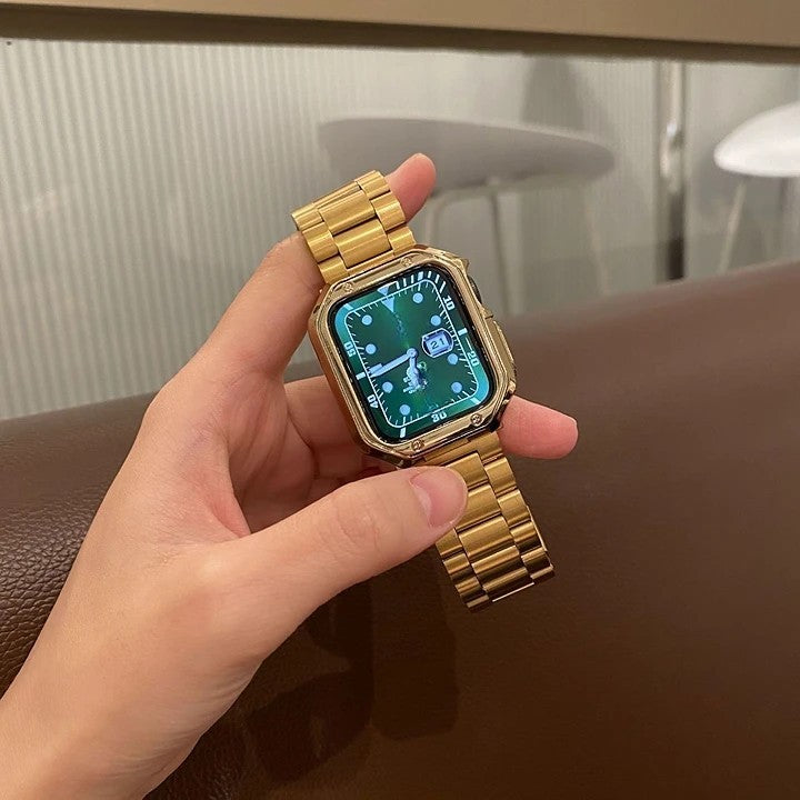 Apple watch band stainless steel strap