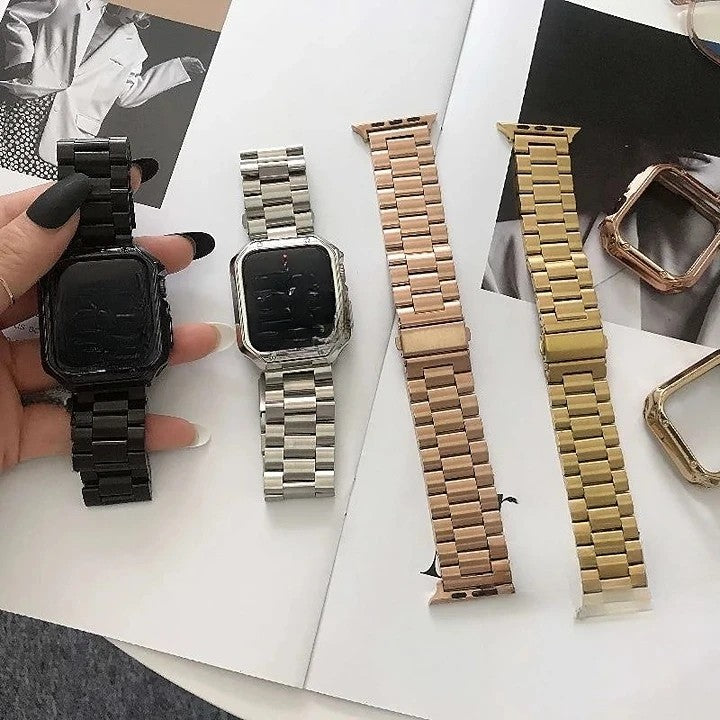 Apple watch band  stainless steel strap