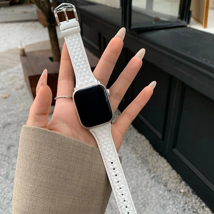 Apple watch band genuine leather strap