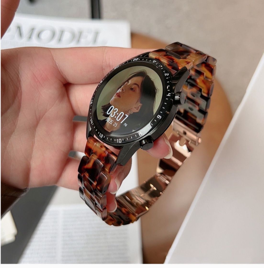 Huawei watch band resin metal watch strap