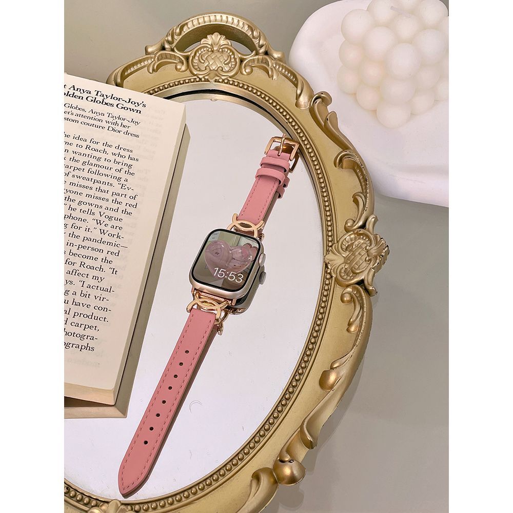 Apple watch band leather strap female