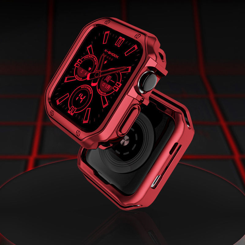 Apple Watch protective case electroplating cover