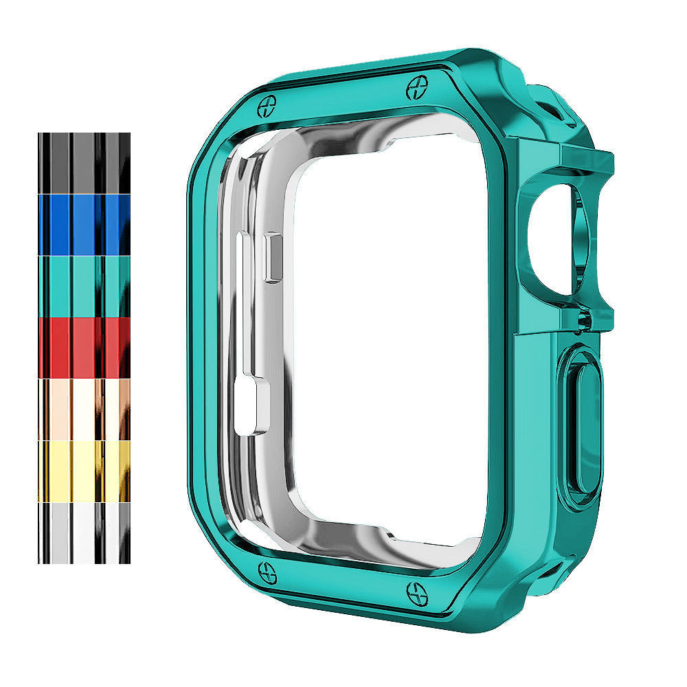 Apple Watch protective case electroplating cover