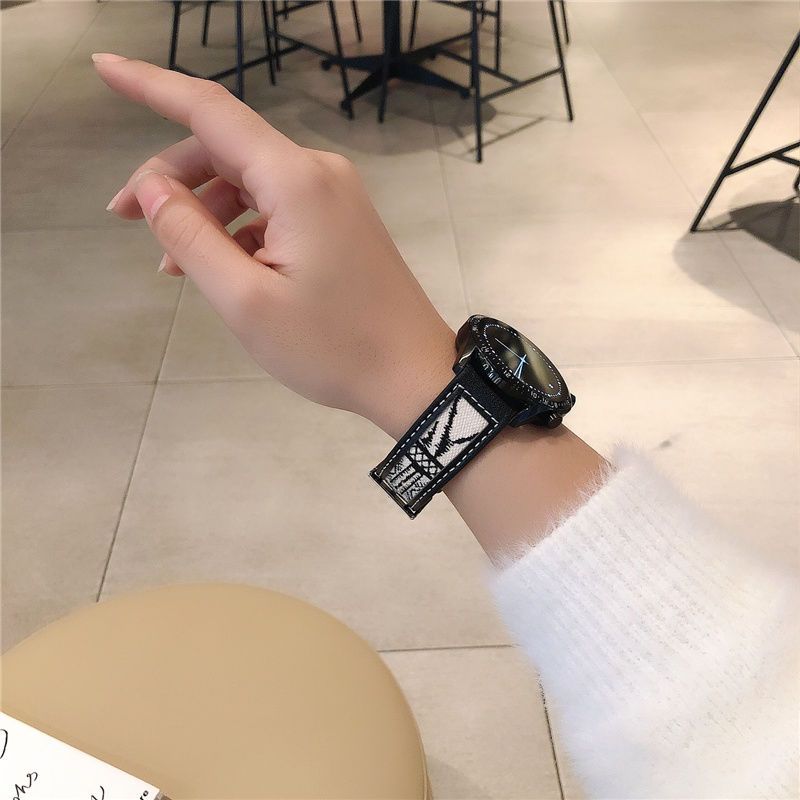 Xiaomi watch houndstooth leather strap