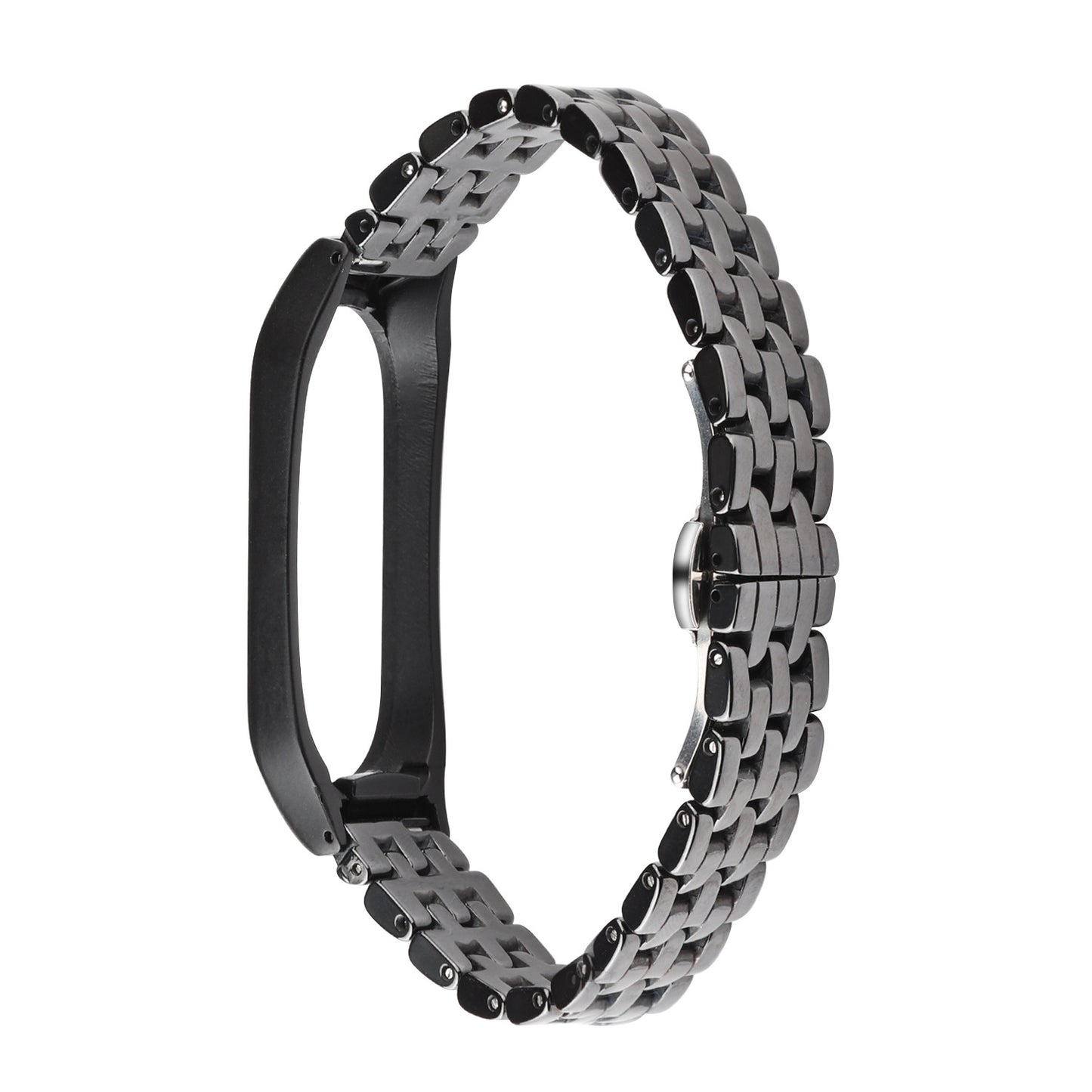 MI smart bracelet metal ceramic wrist strap