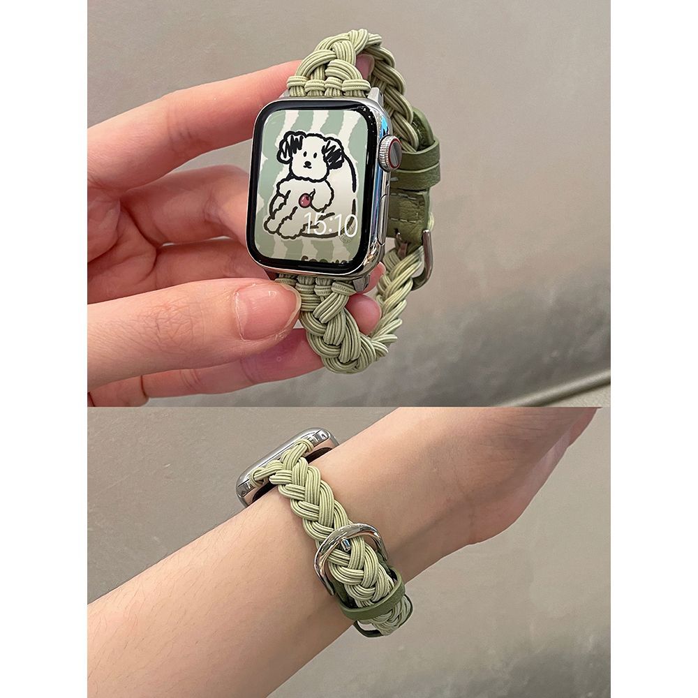 Apple watch band Elastic woven nylon strap